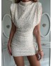 VESTIDO LONDRES BEIGE