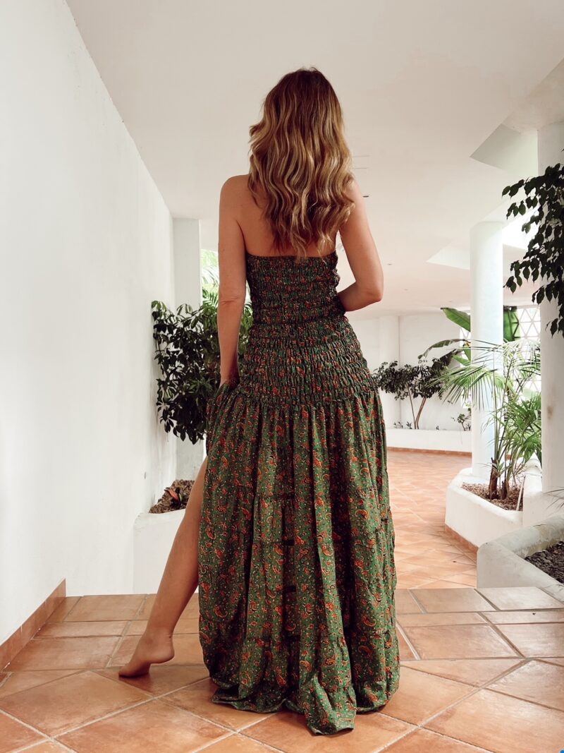 VESTIDO INDIRA VERDE - Imagen 2